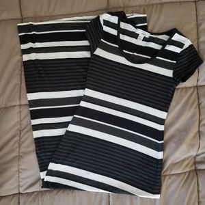 Short Sleeve Maxi Dress